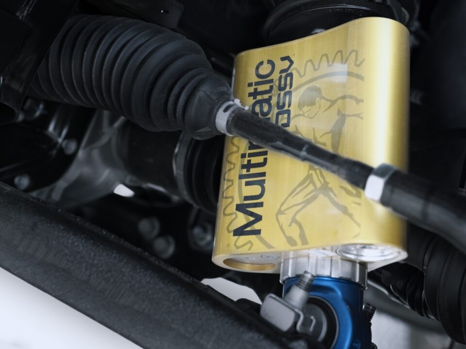 Closeup on the Interior Shocks of the Powerful New GMC Canyon AT4X