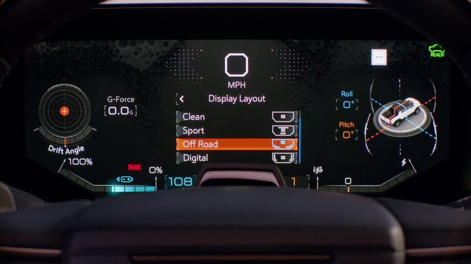 DRIVER INFORMATION CUSTOMIZATION
