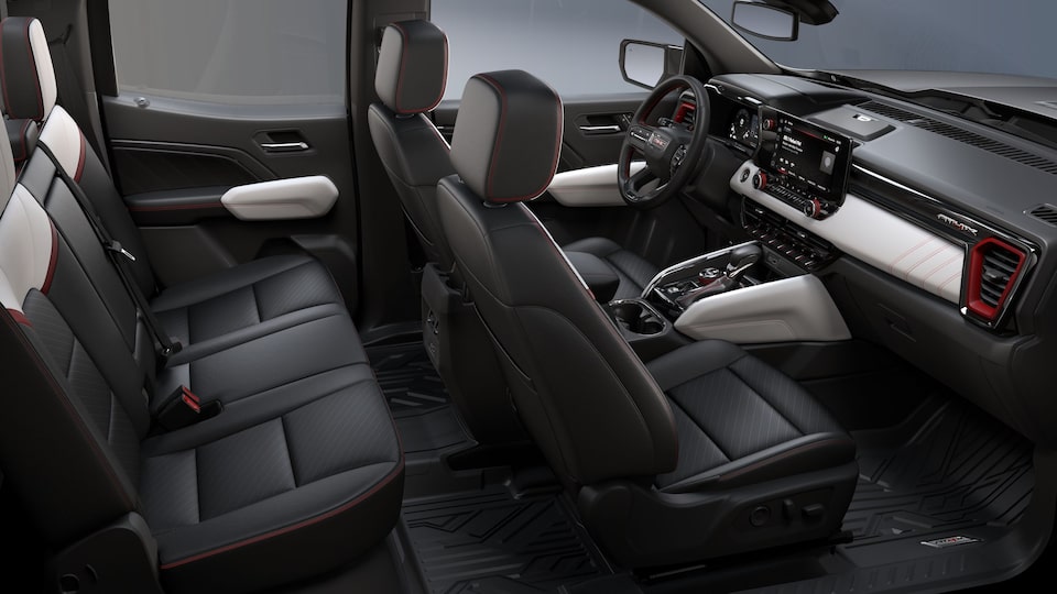 The Obsidian Rush Material on the Interior of the GMC Canyon AT4X