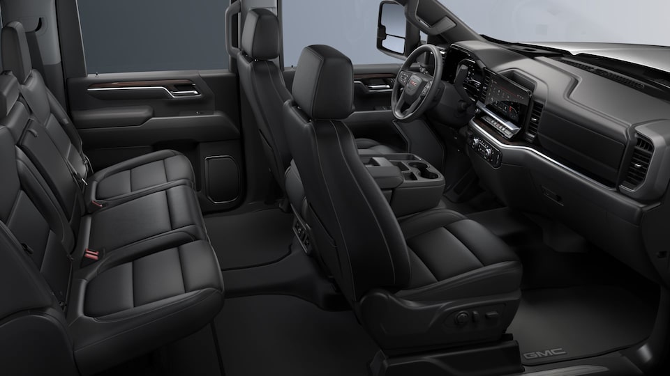 The Sierra HD SLT Interior in Black