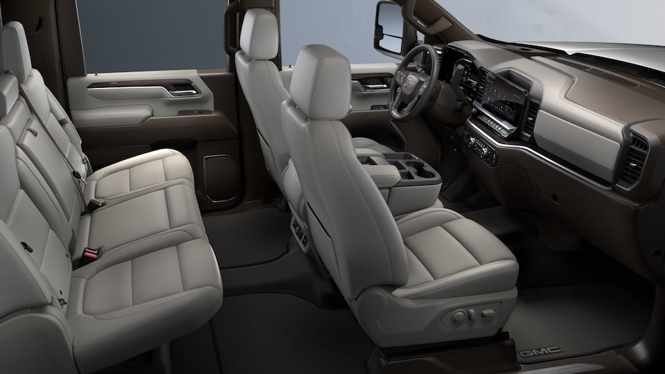 The Sierra HD SLT Interior in Dark Walnut