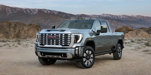 Silver 2024 GMC Sierra HD