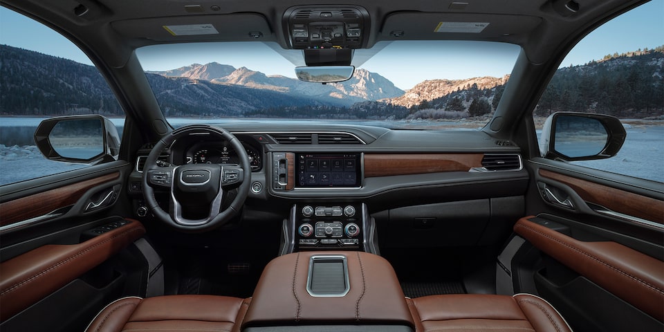 The Interior Cockpit on the GMC Yukon Denali